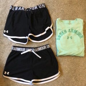 UNDER ARMOR youth large bundle